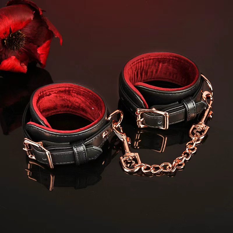 SM LEATHER HAND/FOOT CUFFS
